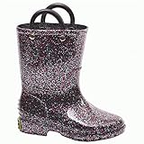 Western Chief ユニセックス・キッズ Glitter Rain Boot