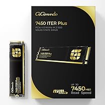 Amazon | GiGimundo 7450 ITERPLUS 1TB SSD M.2 NVMe 2280 PCIe