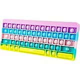 プッシュポップ キーボード プッシュポップ バブル スクイーズ玩具 フィジェットおもちゃ 減圧グッズ ストレス解消 グッズ 握る スクイーズおもちゃ 知育おもちゃ ストレスボール 投げる 動物 景品 子供 大人兼用 ストレスリリースボール 集中力向上