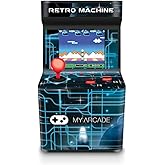 My Arcade DGUN-2577 Retro Machine: Mini Video Game Arcade Cabinet - 200 Games
