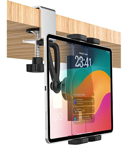 Amazon.co.jp: woleyi タブレット アーム スタンド 壁掛け【地震にも