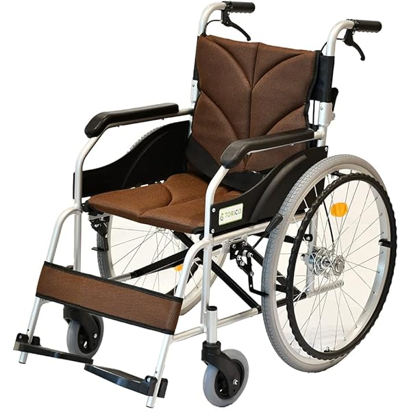 Amazon | TORICO アルミ製ドラムブレーキ車椅子 「よかセレクト 自走式