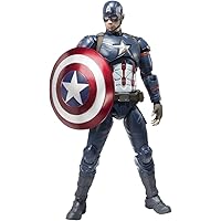 S.H.フィギュアーツ キャプテン・アメリカ (シビルウォー) 約150mm ABS&PVC製 塗装済み可動フィギュア