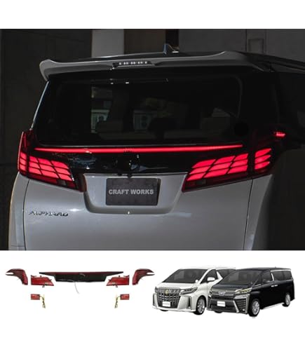 ヴァレンティ　30ヴェルファイア前期　テールランプ トヨタ 30系 ヴェルファイア前期 タイプ2 JEWEL LED TAIL LAMP