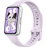 HUAWEI Band 11 スマートウォッチ 8.99mm/16g薄型軽量ボディ 24時間睡眠管理 1500nits高輝度 1.62大画面 14日間持続バッテリー 情緒モニタリング LINE通知 パープル