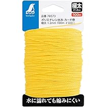 Amazon | シンワ測定(Shinwa Sokutei) ポリエチレン水糸 カード巻 極太