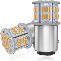 A Autart 12V-24V S25 シングル球 超高 2個セット 113 Amazon | Autart 12V-24V S25 シングル球 超高輝度LED アンバー ピン角
