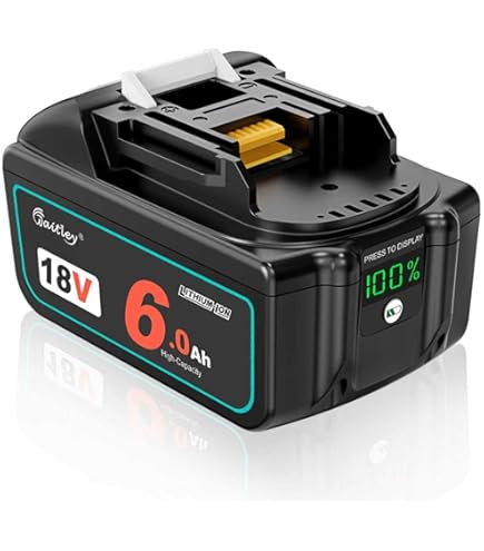 Amazon.co.jp: Waitely 互換マキタ18vバッテリー 薄型！3000mAh実容量