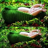 ハンドメイド 0-1歳に合う 撮影写真 ベビー 幼児 編む サヤインゲン ロンパース 0-1歳に合う 【1点】