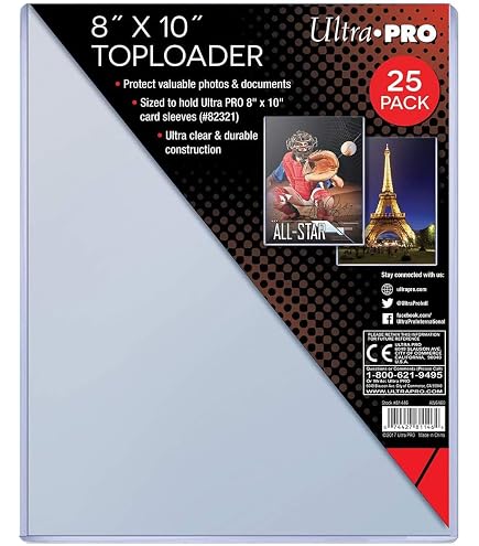 ★ 新品、未開封 UltraPRO カードスリーブ トップローダー ★ Amazon.co.jp: Ultra Pro 11インチ X 14インチ トップローダー 20個