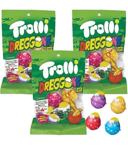 Amazon.co.jp: Trolli トローリ 正規品 目玉グミ 18g 5個入り 90g
