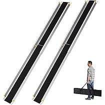 （Garvee） 車椅子 スロープ 伸縮 106cm~182cm アルミスロープ Garvee） 車椅子 スロープ 伸縮 106cm~182cm アルミスロープ