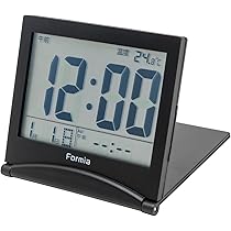 ★美品★ ルミノックス トラベルクロック 折りたたみ ミニ 卓上時計 ブラック Amazon.co.jp: FORMIA 目覚まし時計 デジタル 折りたたみ トラベル