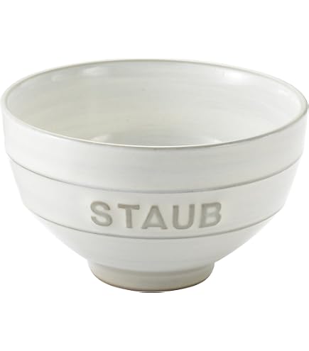 Amazon.co.jp: staub ストウブ 「 ブソルライン ボウル オフホワイト