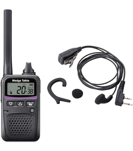 Amazon | ウェッジトーキー WED-NO-001 特定小電力トランシーバー 2台
