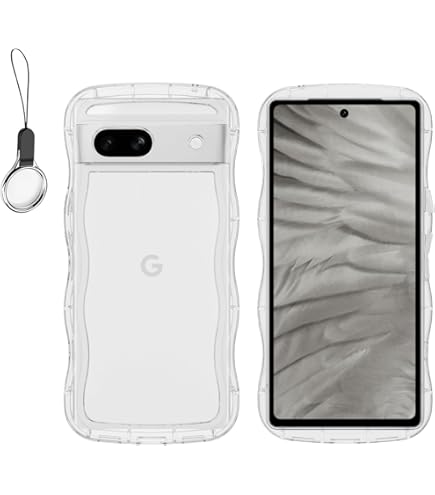 Amazon.co.jp: QAZWERT Google Pixel 7 Pro ケース クリア ウェーブ