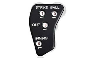 審判インジケーター野球クリッカーハンドヘルド野球ソフトボールゲームカウンター4ホイール野球審判クリッカー使い