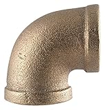 LDR 323 E90-38 Elbow, 90-Degree, Low Lead, 3/8-Inch, Brass [並行輸入品]