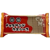 Amazon.co.jp: 中新製菓 チョコサンドウエハース 21枚×10袋