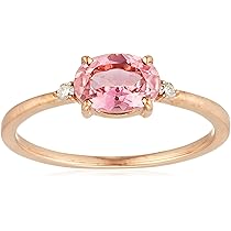 Amazon | [エステール] 10月誕生石 ピンクトルマリン K10 ピンク