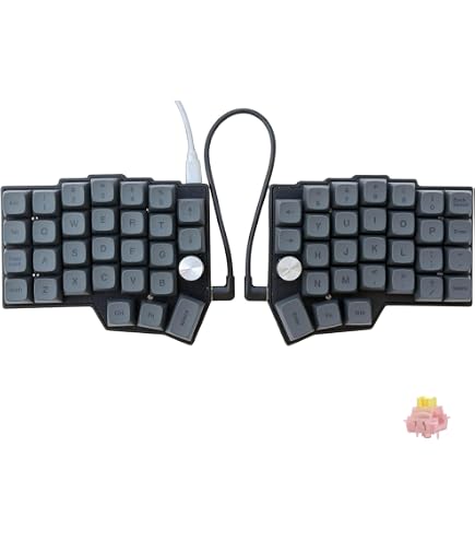 Amazon | Cornix 無線分割キーボード | ノーブランド品 | パソコン用