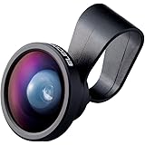 エレコム 自撮り セルカレンズ 0.4倍 広角レンズ スーパーワイド スマホ用 ブラック P-SL04BK