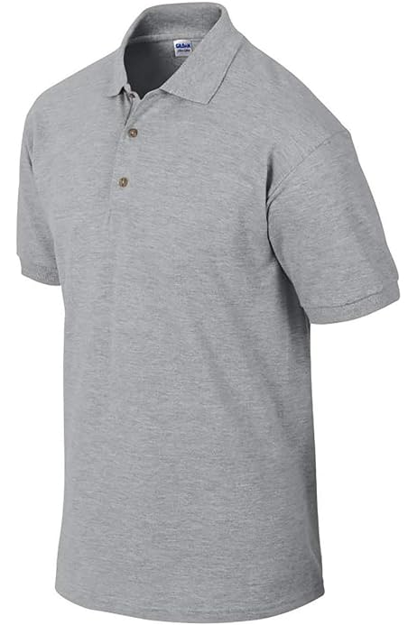 Gildan Polo Golf Jersey Collar T-Shirt 