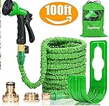 Firlar 園芸 農業 庭 洗車 大掃除 ガーデニング 洗車用ホース リール パイプ ハンガー フック　ガーデン ホースホルダー　付き　超強化素材 3層構造ゴム