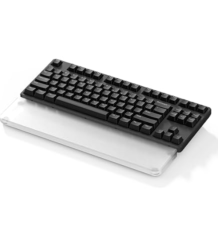 Amazon.co.jp：NuPhy Halo65/75 リストレスト ブラック: パソコン