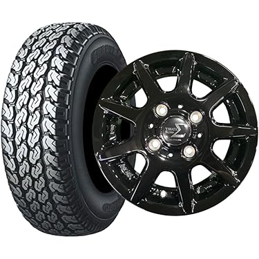 スタッドレスアルミセット×4 PCD100 5穴 Amazon | スタッドレスタイヤホイール4本セット HOT STUFF MAD