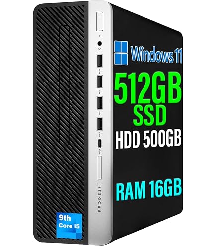 Amazon.co.jp: デスクトップパソコン ProDesk400G6 整備済 第9世代 i5