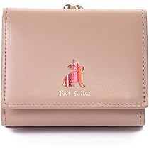 ポールスミス コンパクト三つ折り財布 サックス×ラビット 新品 レザー本革うさぎ ポールスミス 三つ折り財布 ウサギ うさぎ 兎 レザー 黒色