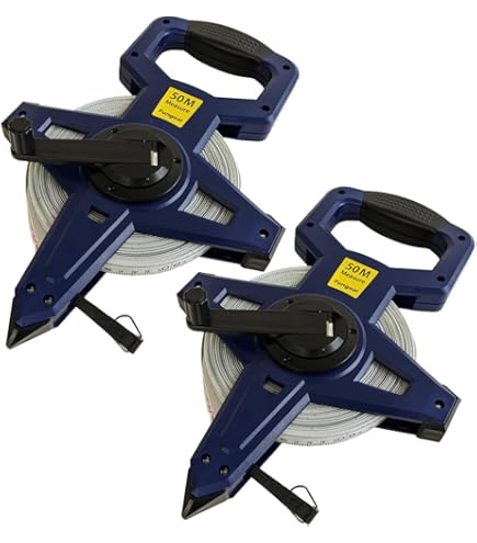 Amazon | Fungoal 巻尺 メジャー 120m [2個セット] 強化 ファイバー