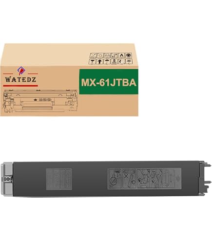 Amazon.co.jp: WATEDZ Sharp用 MX-61JT 大容量 MX-61JT-BA MX-61JT-CA