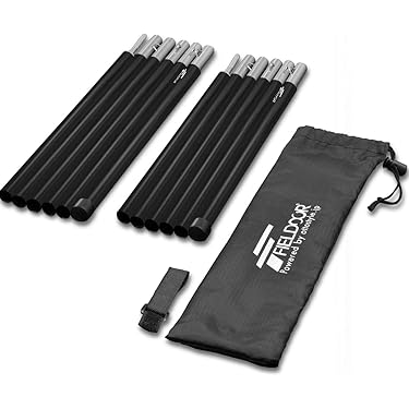 m3155 キャンプ アルミポール セット  peak 色々 Amazon.co.jp: Soomloomアルミポール テント・タープ設営用