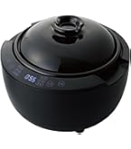 KAMANO 土鍋炊飯器 SY-153-4-BK ブラック SY-153 カマノ 土鍋炊飯器 土鍋釜 炊飯器 4合炊き 土鍋 炊飯 | 家電の