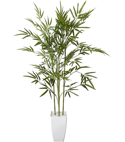 Amazon｜フェイクプラント 大型 人工竹 高さ 90cm 120cm 160cm お洒落