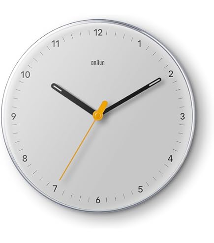 Amazon.co.jp: Braun BNC015WH-RC Projection Quartz Clock by Braun