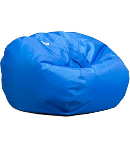 Posh Creations ビーズクッション チェア ロイヤルブルー K Amazon.co.jp: Posh Creations ビーズクッション チェア