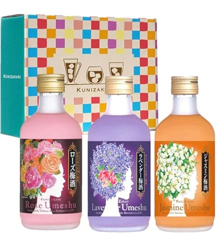 Amazon.co.jp: 梅乃宿酒造 梅酒 ギフト箱入り 「あらごし梅酒&ゆず酒