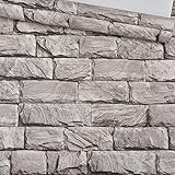 Blooming壁3d Faux Vintage Brick Textured壁紙寝室でWallcoverings Kirchenバスルーム、Lサイズ、57 Square Ft /ロール、360504