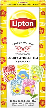 リプトン イエローラベル ティーバッグ おまもりデザイン ×6個