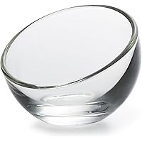 アデリア ガラス ボウル クリア 最大7.7×高5.7cm ラ・ロシェール フランス製 H-3994
