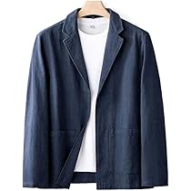 Amazon.co.jp: テーラードジャケット メンズ 麻ジャケット