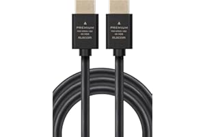 エレコム HDMI ケーブル 3m Ver2.0 プレミアム 4K2K(60Hz) 【Premium HDMI(R) Cable規格認証済み】 18Gbps テレビ・パソコン・ゲーム機などに eARC 黒 ECDH-HDP30BK