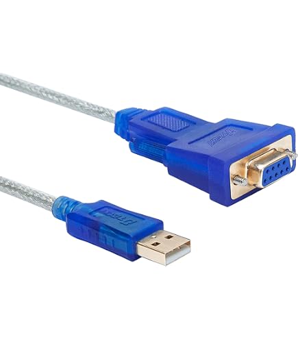 USB Auf RS232 Adapter Mit PL2303 Chip – 2 Meter, Für Windows, Mac, Linux, Schwarz