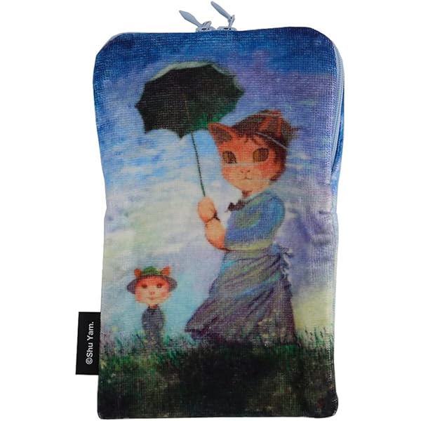 あんまま様専用キャットアート ペットボトルケース ハンカチポーチ