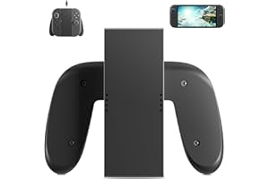 対応 ニンテンドースイッチ2(2025)J0yCon用充電グリップ、NSwitch2 J0yConコントローラー用充電グリップ「マグネット接続、充電しながらプレイ、快適グリップ」
