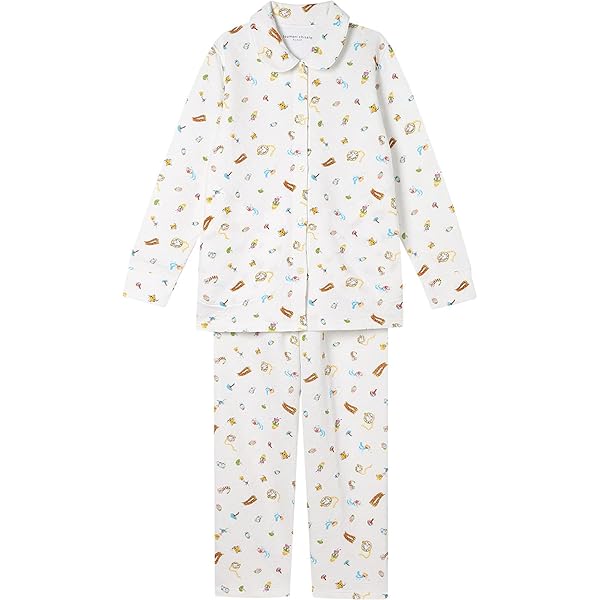 ♡ツモリチサトスリープ♡ワコール製　長袖パジャマ　ルームウェア　あったか素材 L Amazon | Wacoal RELAX＆SLEEP(ワコール リラックス&スリープ