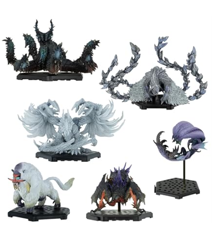 カプコンフィギュアビルダーモンスターハンターストーンモデルvol.1＆vol.2 カプコンフィギュアビルダー スタンダードモデル Plus ストーン